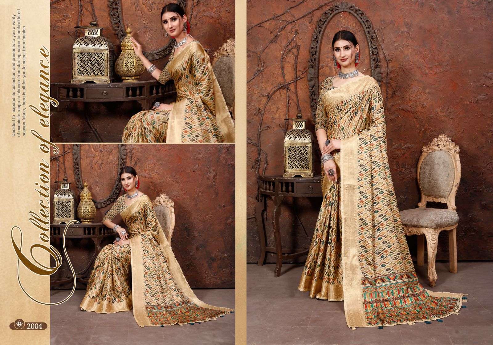 heritage digital vol 2 by mintorsi tusser silk fancy sarees