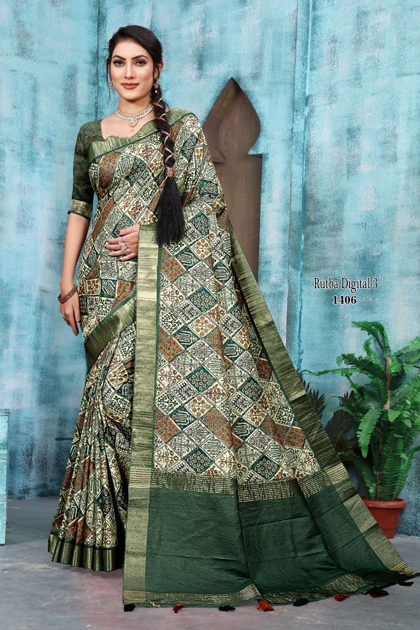 mintorsi rutba digital vol 3 banarasi cora silk fancy saree