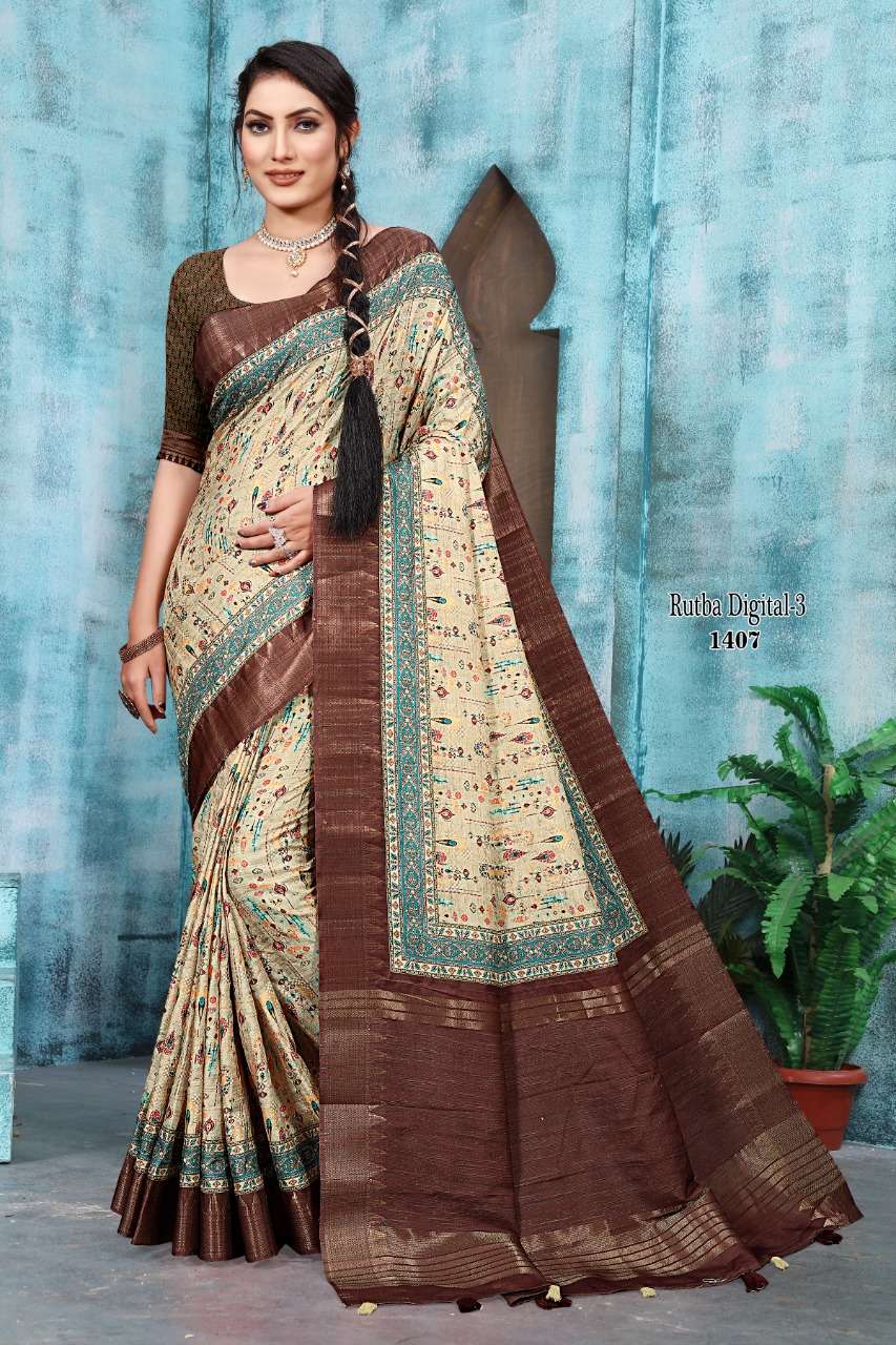mintorsi rutba digital vol 3 banarasi cora silk fancy saree