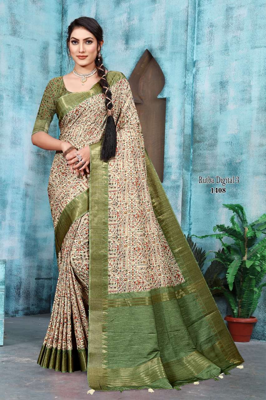 mintorsi rutba digital vol 3 banarasi cora silk fancy saree