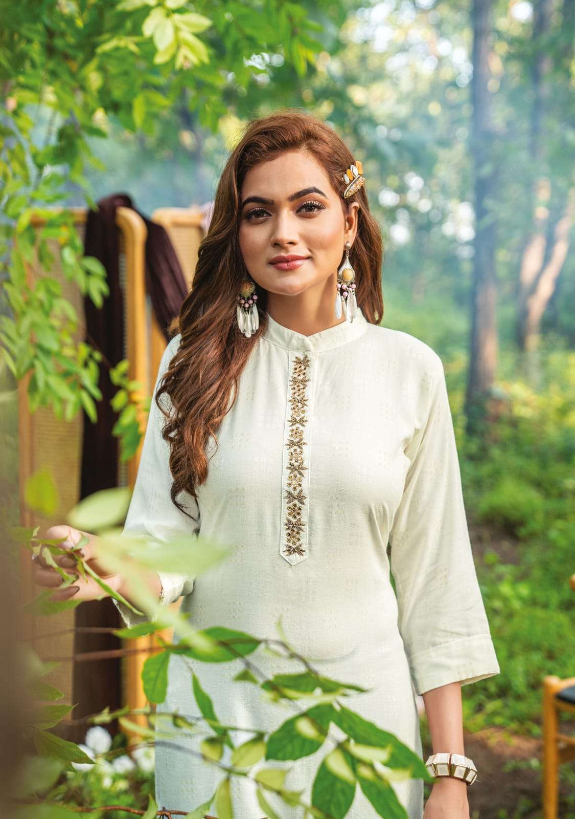 soobr aura fancy casual wear shopping wear kurtis for women 2023