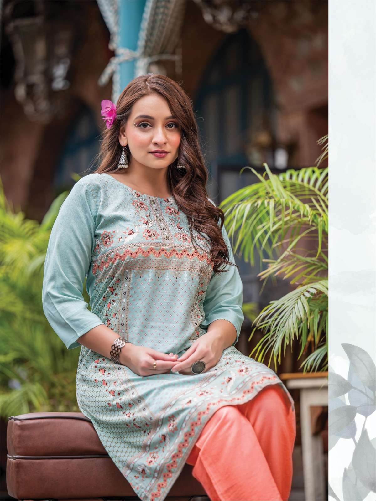 heritage creation classic designer fancy short kurtis wholesale rate 
