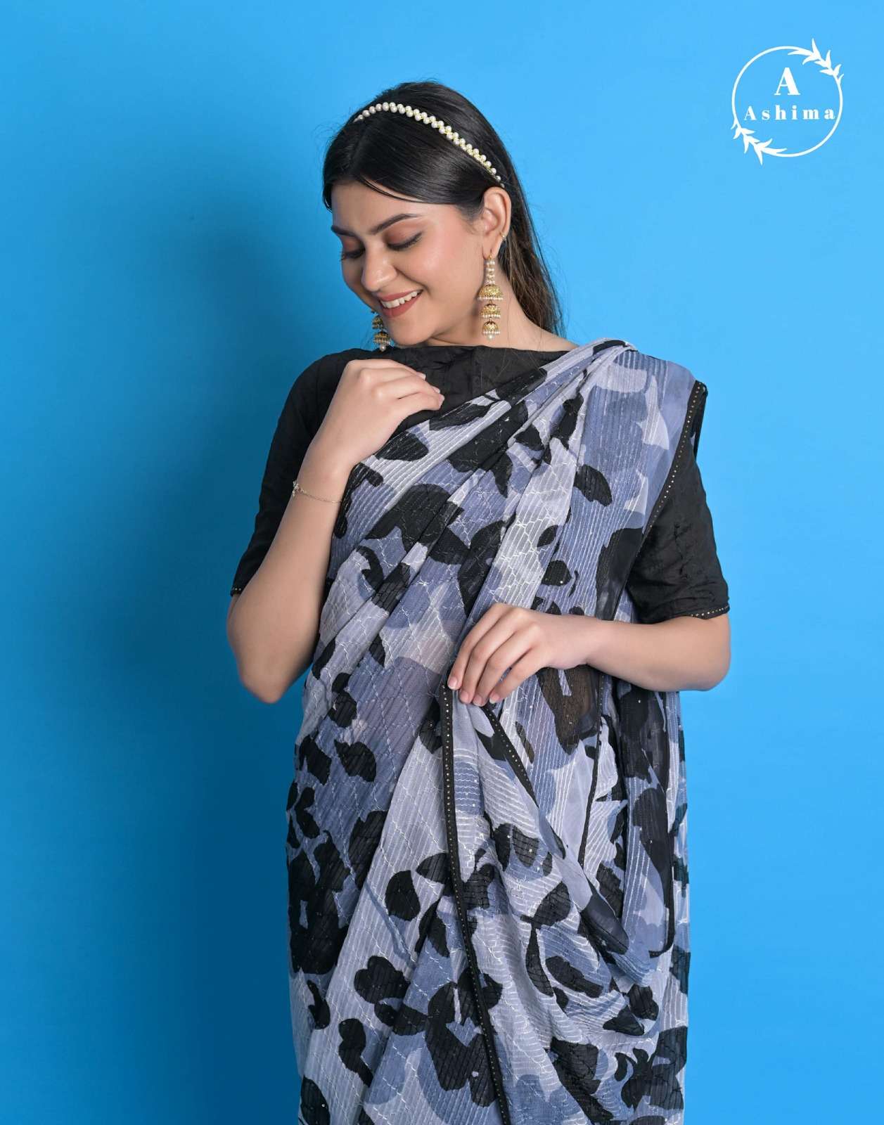 rihanaaaa coloured by ashima color print amazing sarees collection  