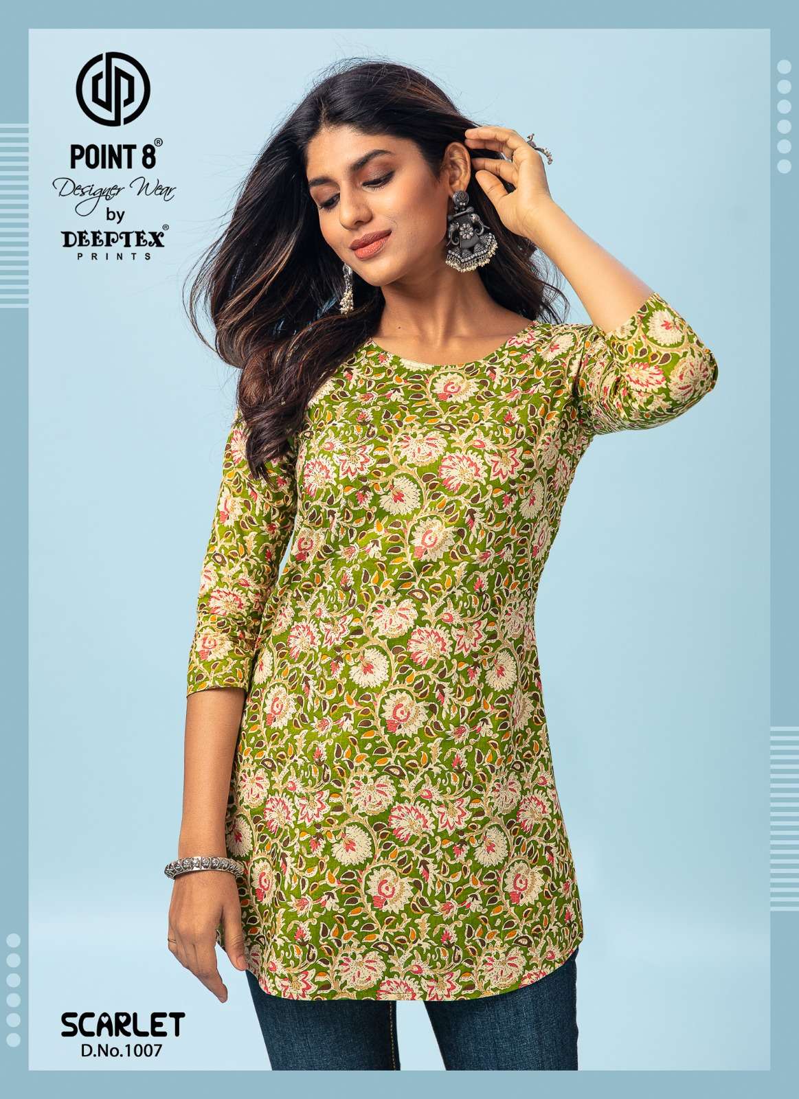 deeptex point 8 present scarlet vol 1 casual cotton short tops catalog