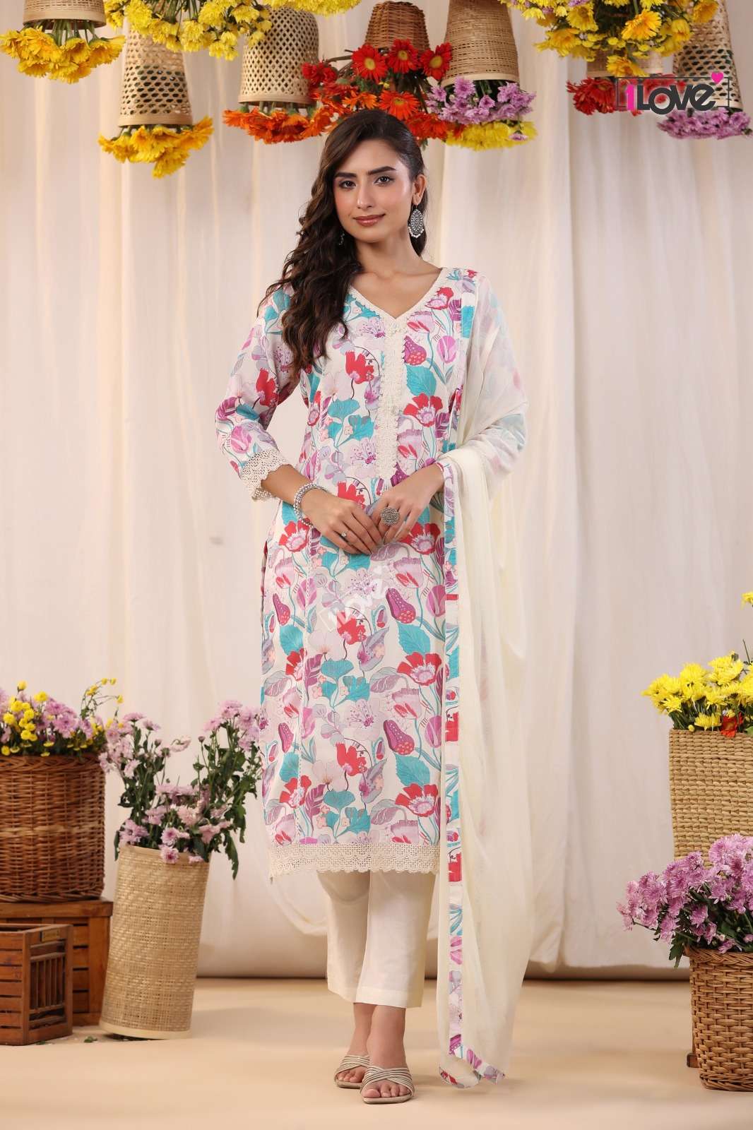 khwaab by 1love by s4u fancy beautiful colors readymade salwar suits catalog