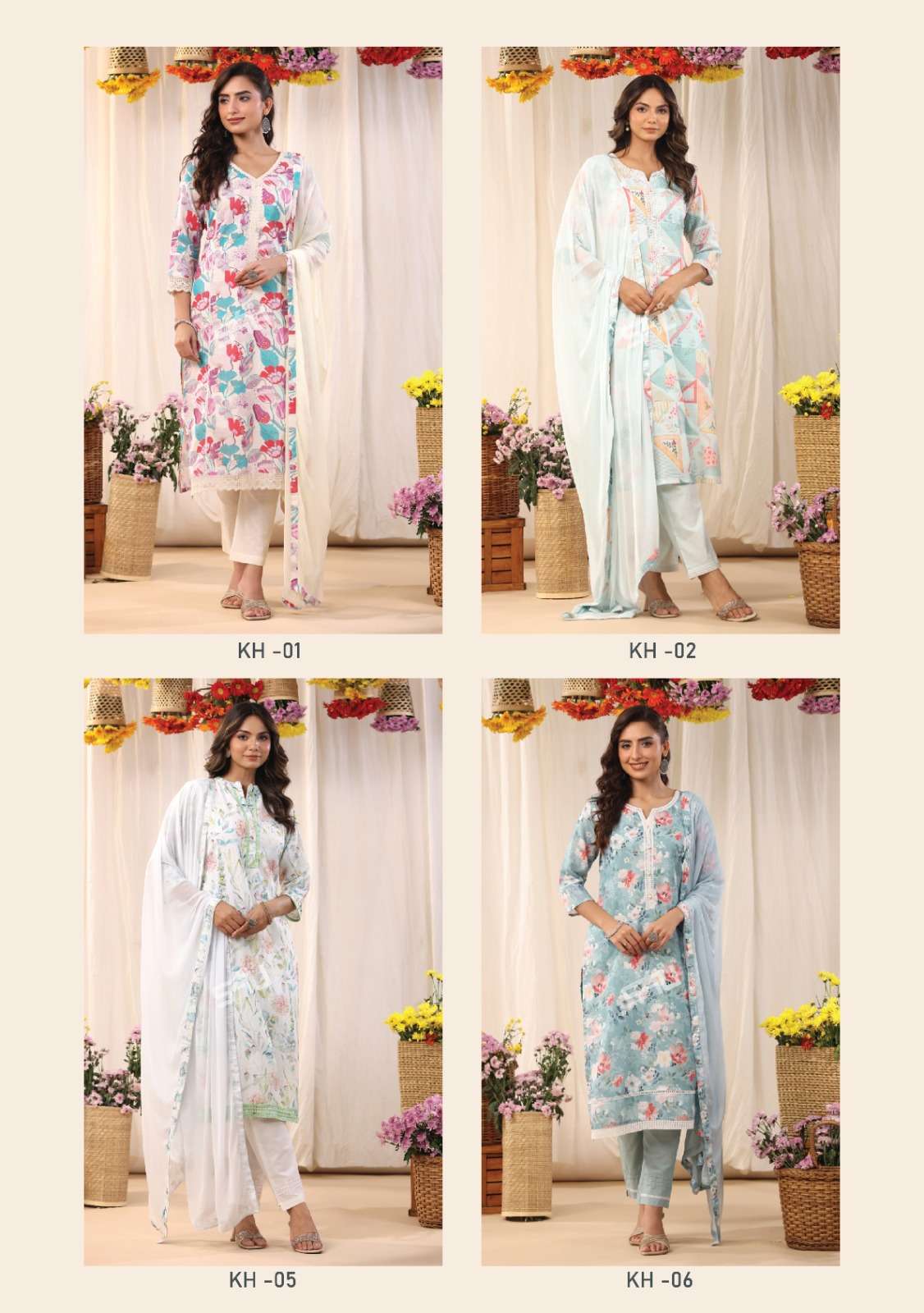 khwaab by 1love by s4u fancy beautiful colors readymade salwar suits catalog