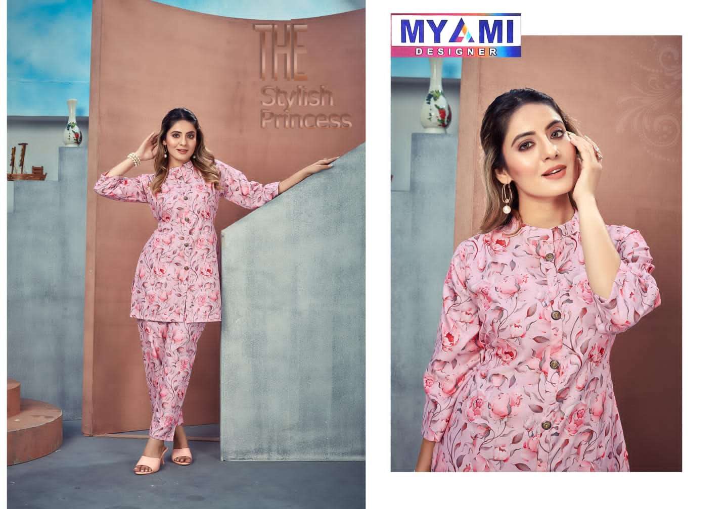 myami designer cord sets vol 1 amazing designs tunics with pant fancy cord set catalog