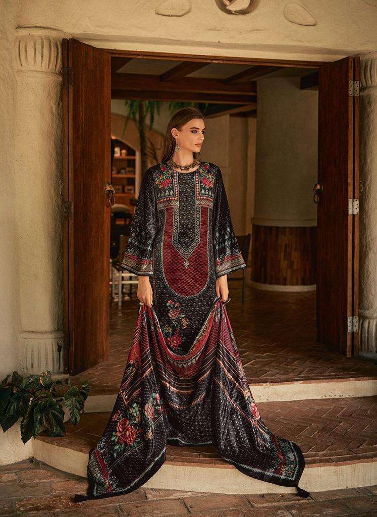 aiqa lifestyle present the new vintage winter wear digital print pakistani suits wholesale
