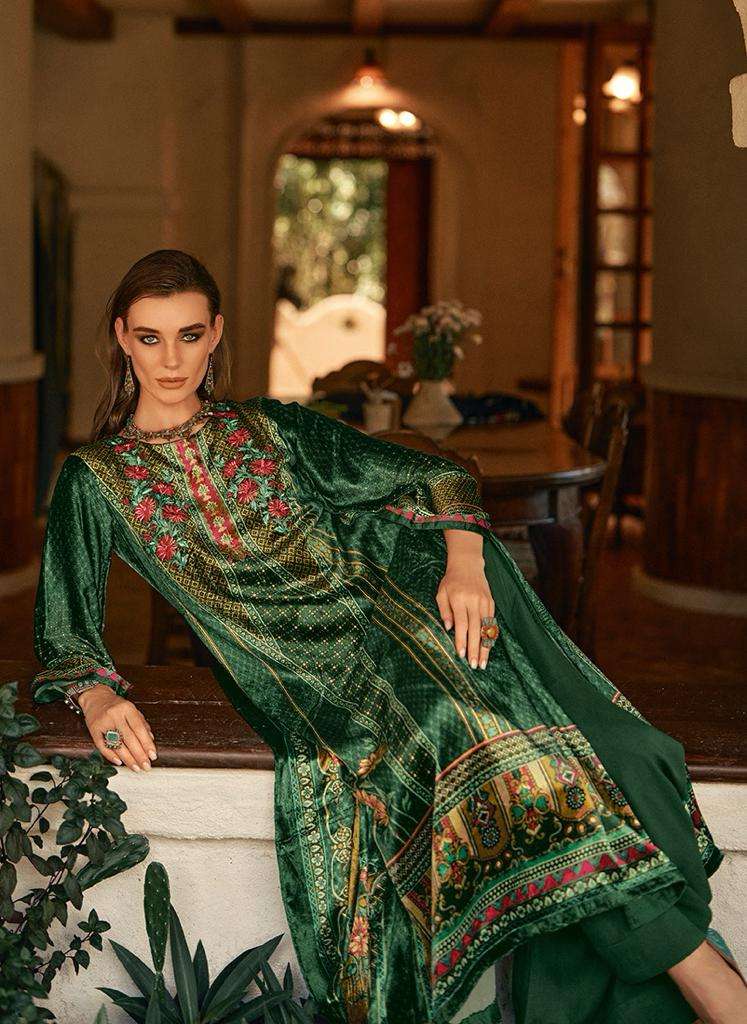 aiqa lifestyle present the new vintage winter wear digital print pakistani suits wholesale