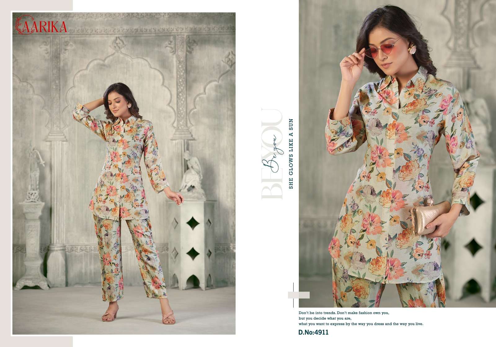 vianna aarika present reemjeem readymade digital print cord set