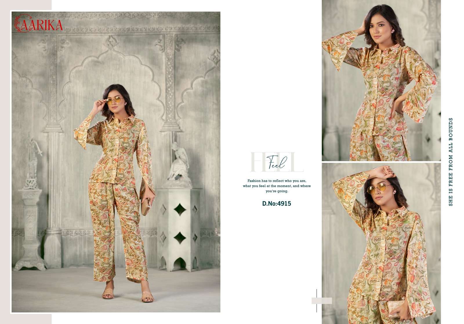 vianna aarika present reemjeem readymade digital print cord set