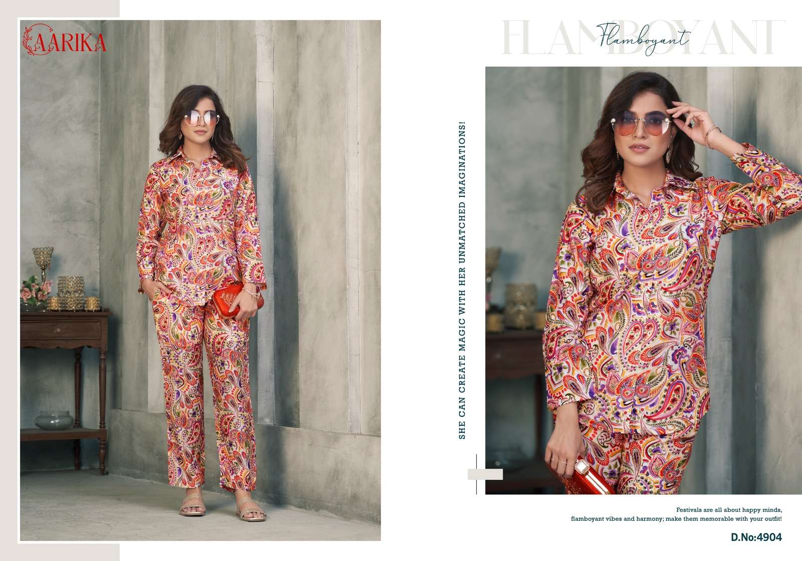 vianna aarika present reemjeem readymade digital print cord set