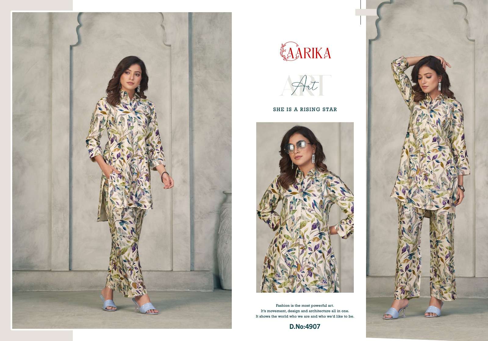 vianna aarika present reemjeem readymade digital print cord set