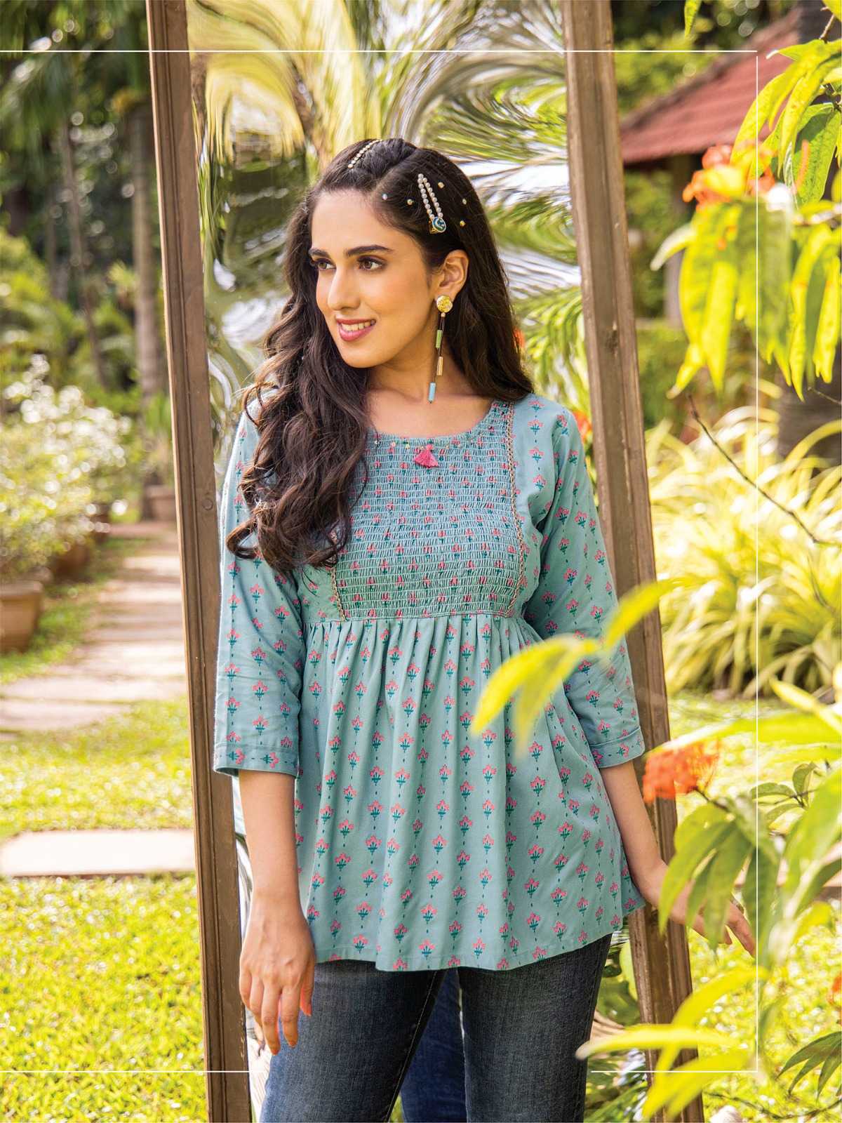 heritage creation candy vol 2 readymade designer girls tunic