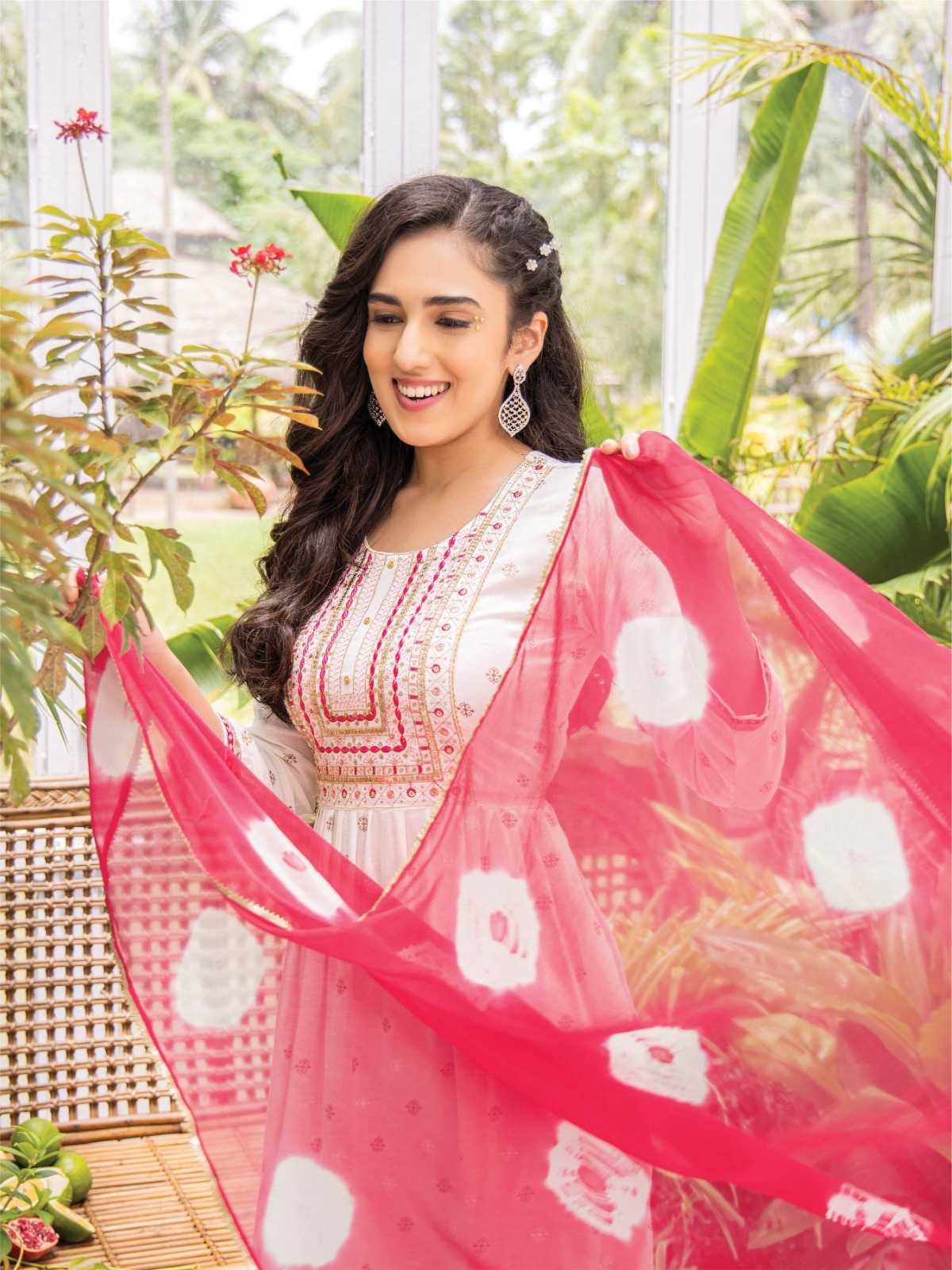 heritage creation noor diwali special designer kurti sharara dupatta readymade collection