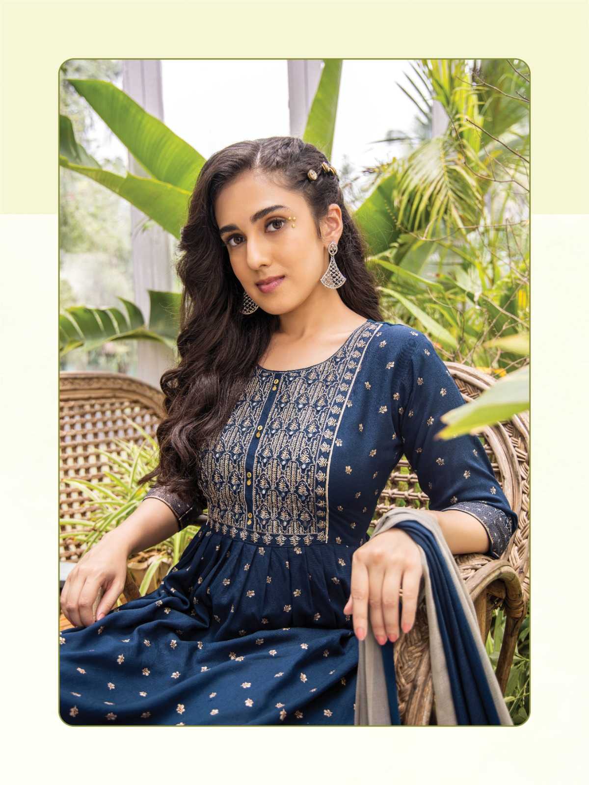 heritage creation noor diwali special designer kurti sharara dupatta readymade collection