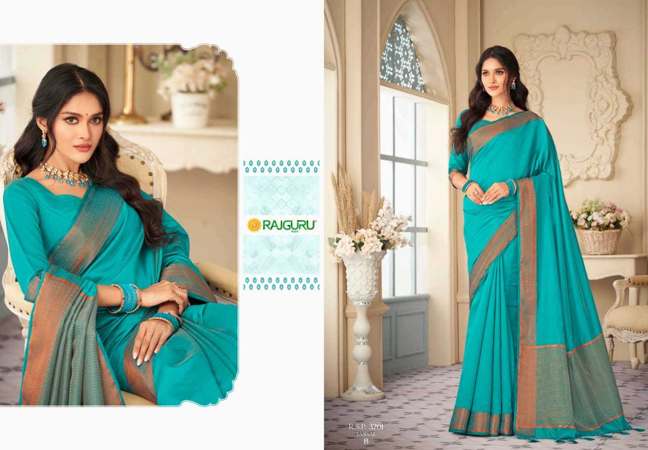 rajguru creation r s p 3201 colors fancy simple sarees wholesale supplier
