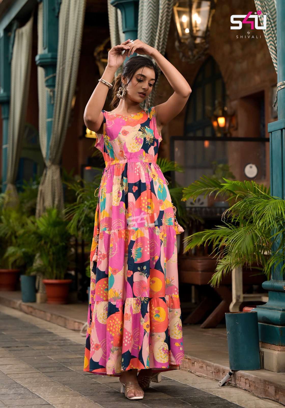 s4u shivali exclusive combo set readymade sharara jumsuit salwar kameez cord set fancy collection