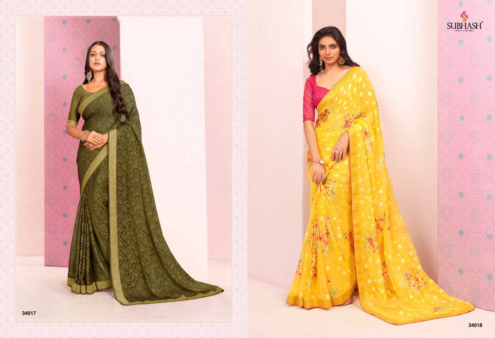 subhash sarees present vintage vol 20 traditional wear sarees collection