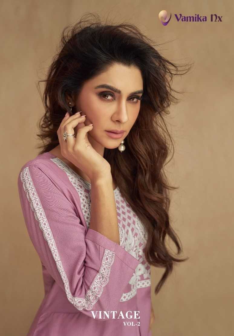 vamika nx present vintage vol 2 fashionable readymade cord set collection