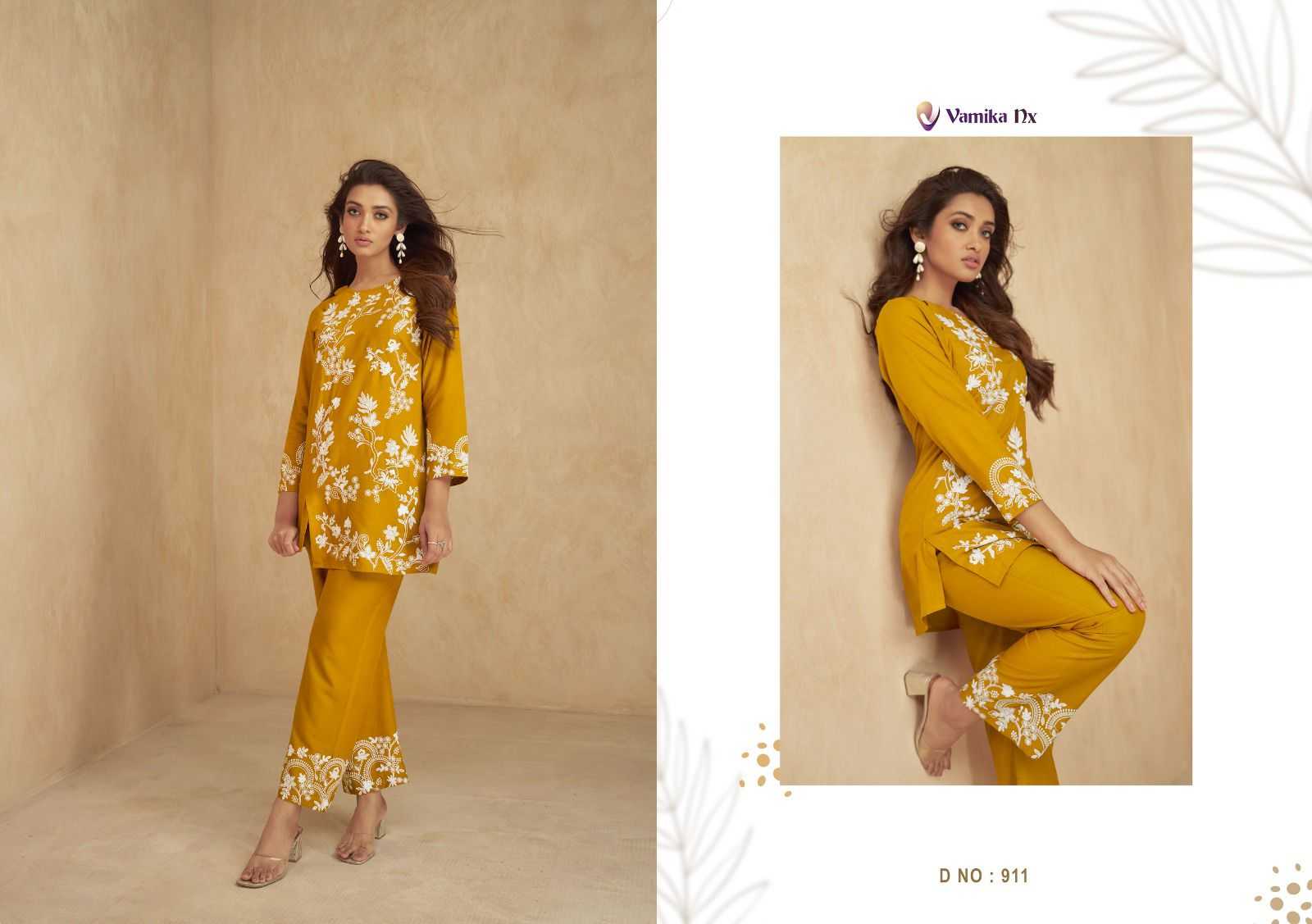 vamika nx present vintage vol 2 fashionable readymade cord set collection