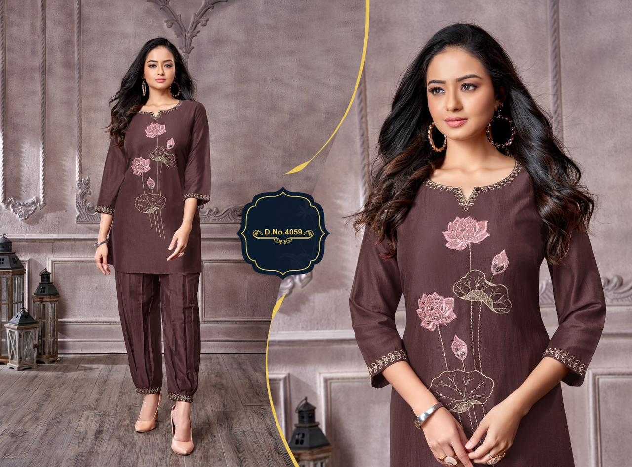 four roses festive season co sets readymade fashionable cord combo set