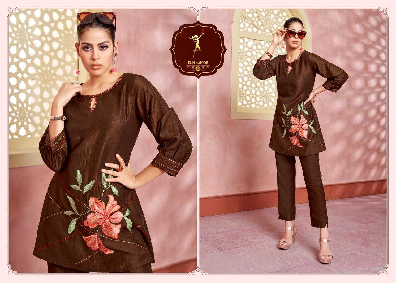 four roses festive season co sets readymade fashionable cord combo set