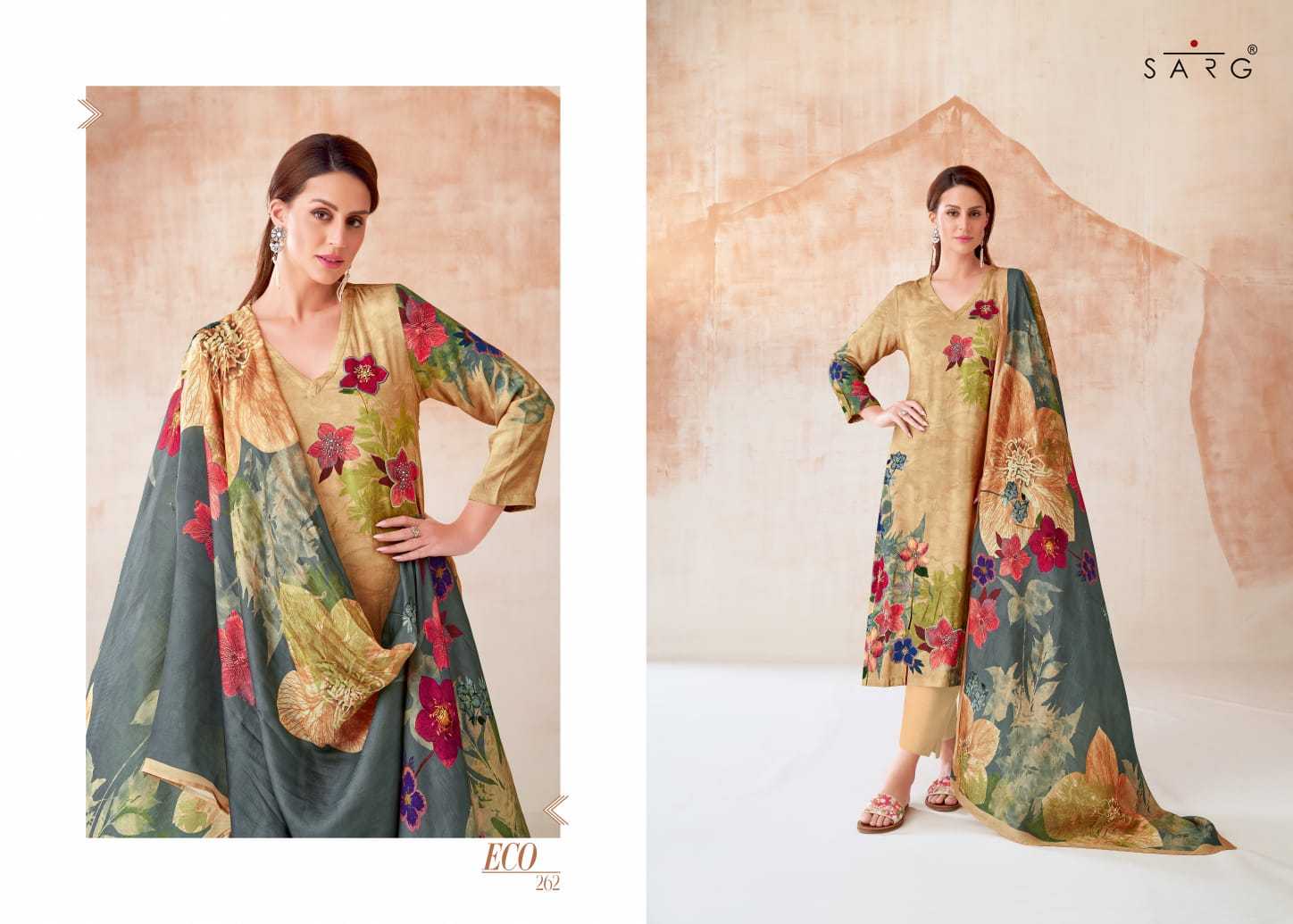 sarg eco digital print winter wear unstitch salwar kameez brand new catalog