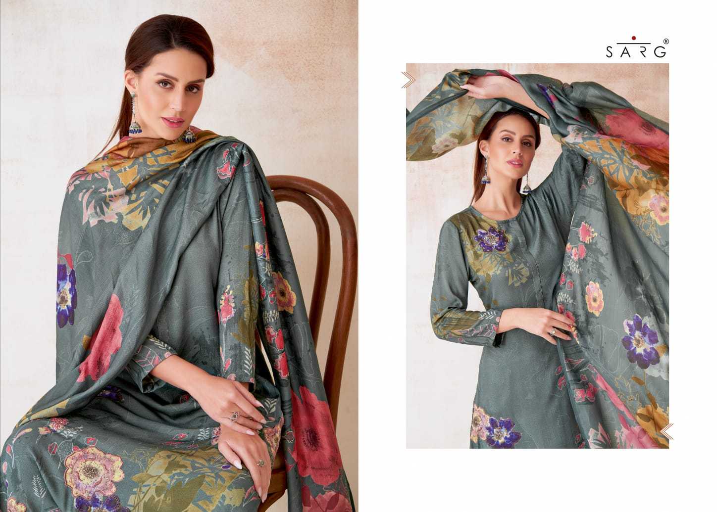sarg eco digital print winter wear unstitch salwar kameez brand new catalog