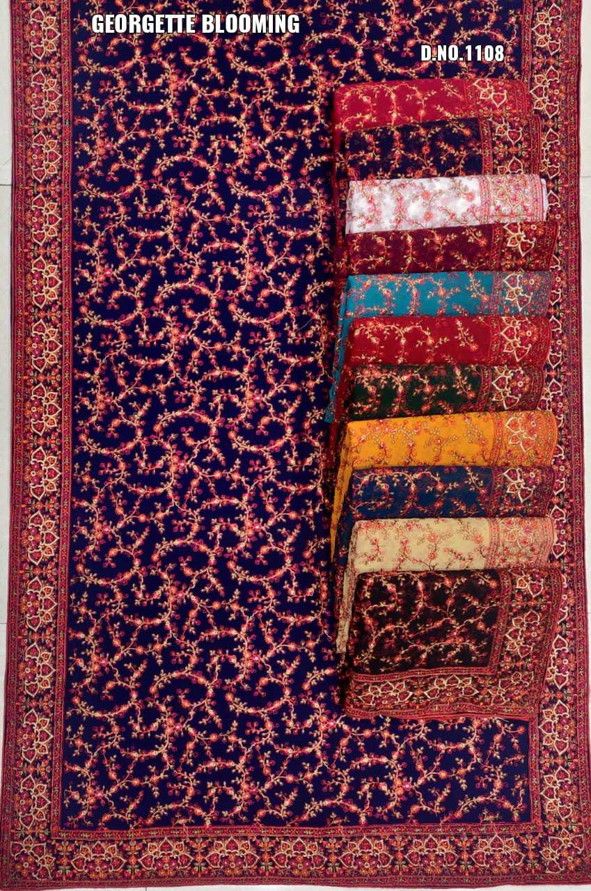 pr designer swarovski sequence work non catalogue ladies suits