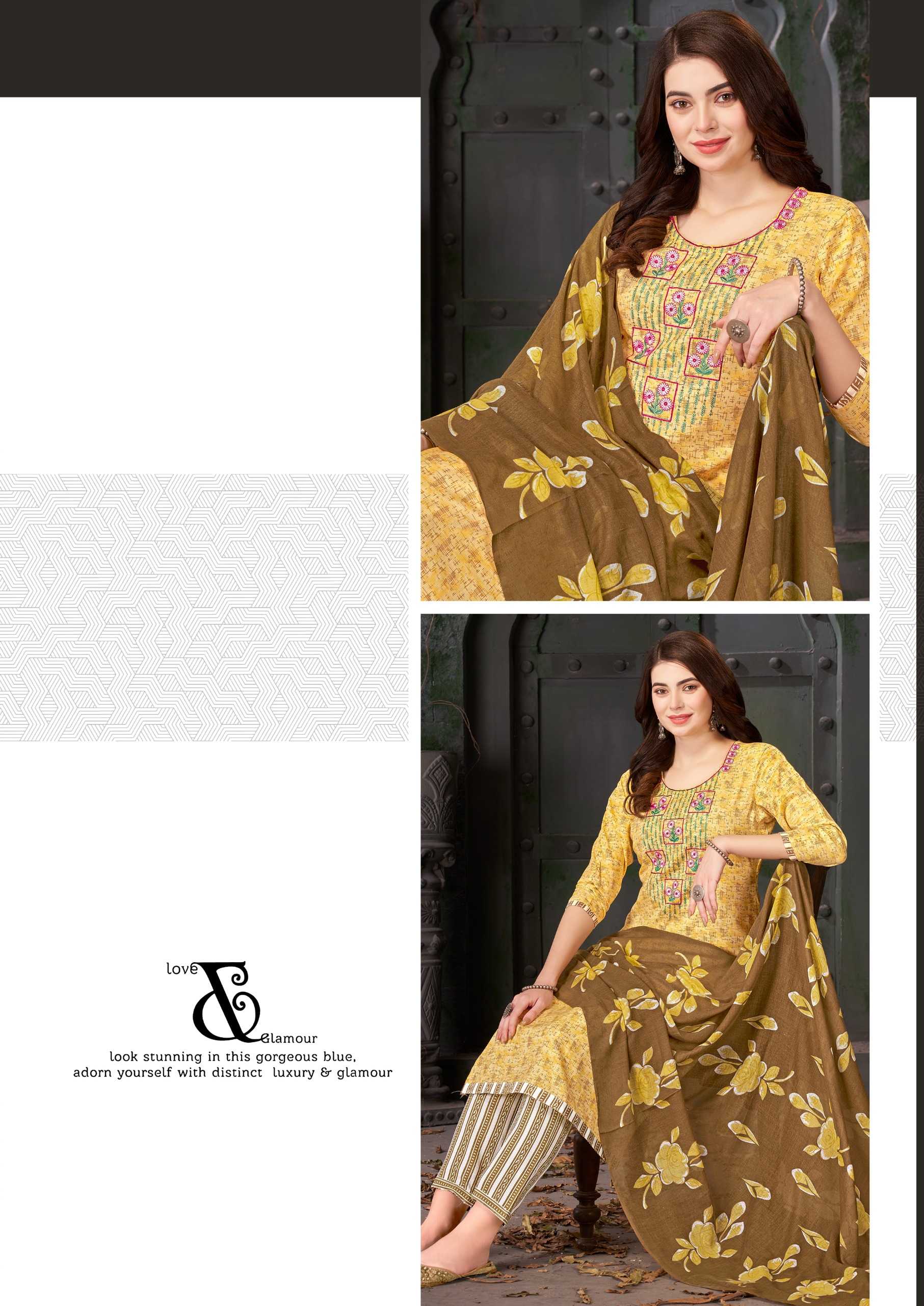 al karam heritage vol 2 cotton unstitch salwar kameez with mul dupatta