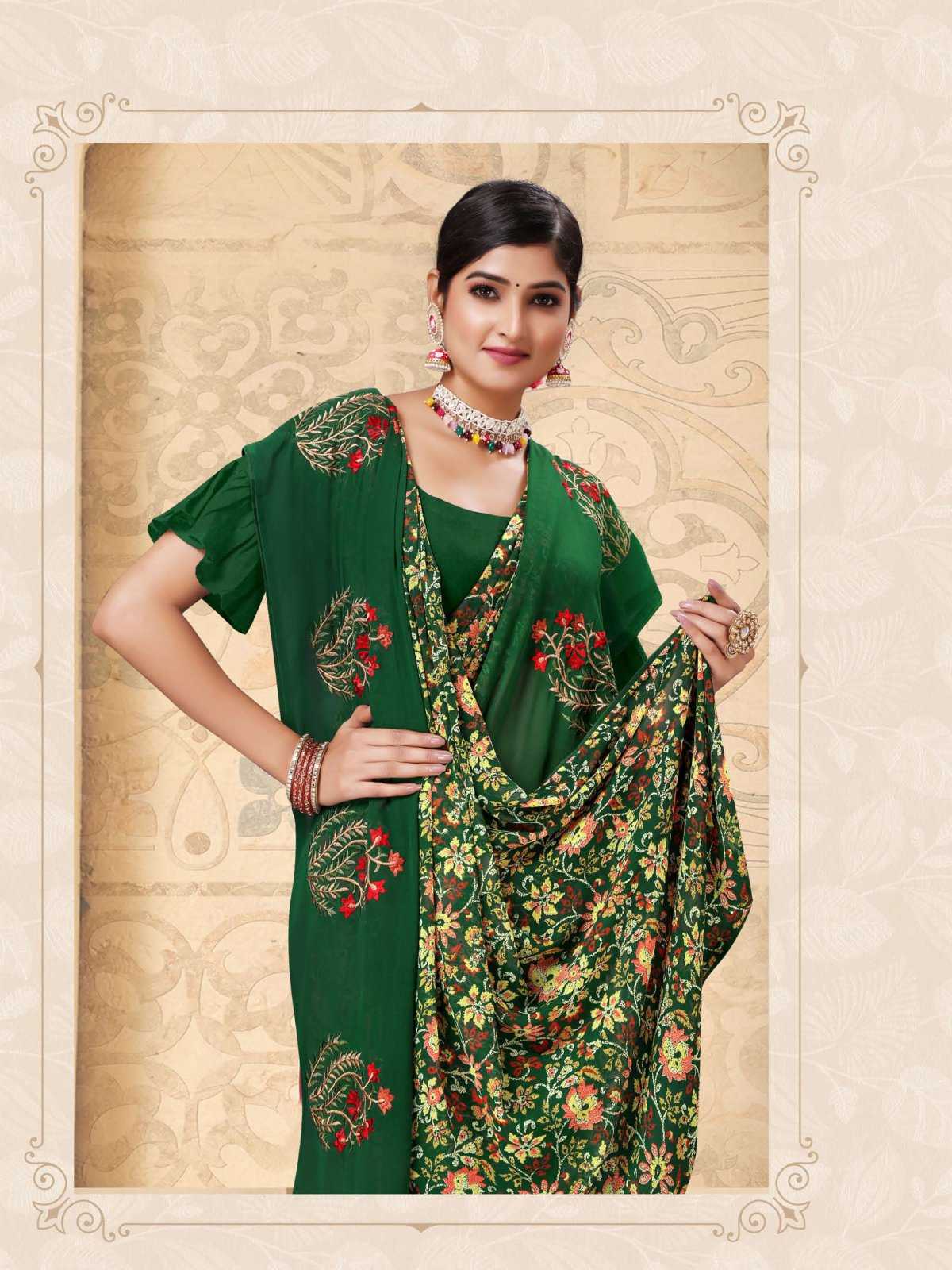 vijeta vol 3 by sanjana designer fancy adorable weightless sarees catalog