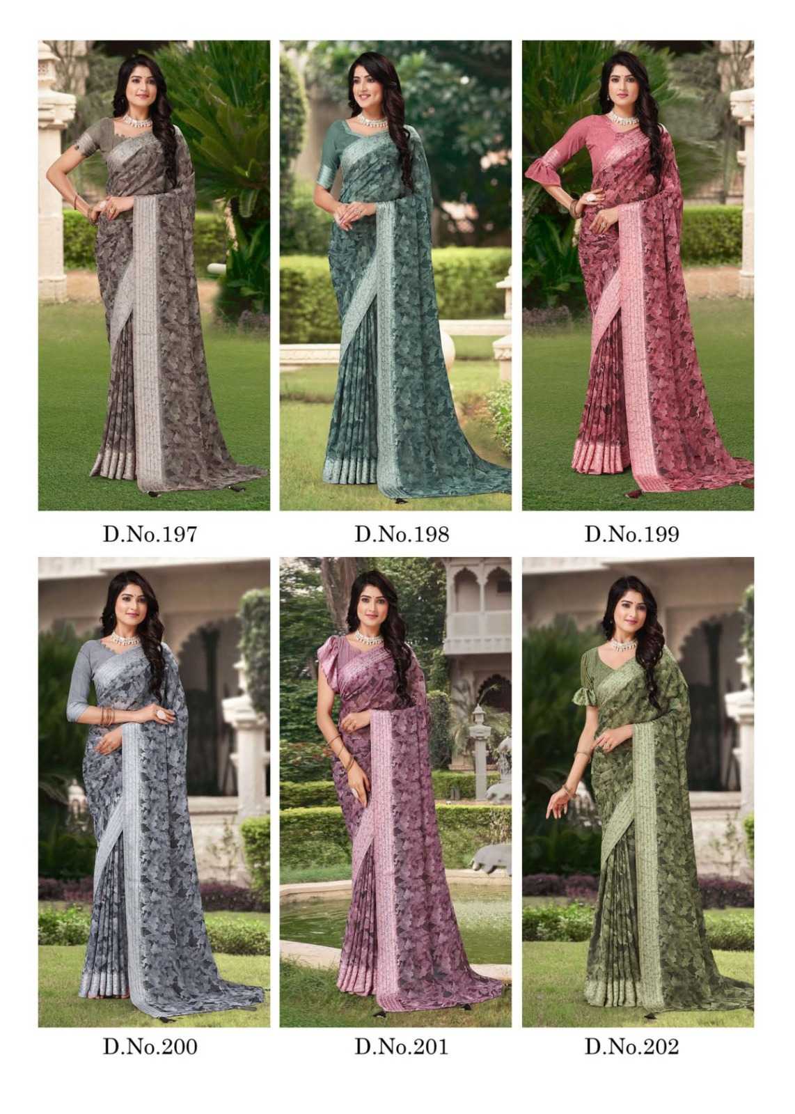 vitamin vol 17 by sanjana designer fancy adorable weightless sarees catalog