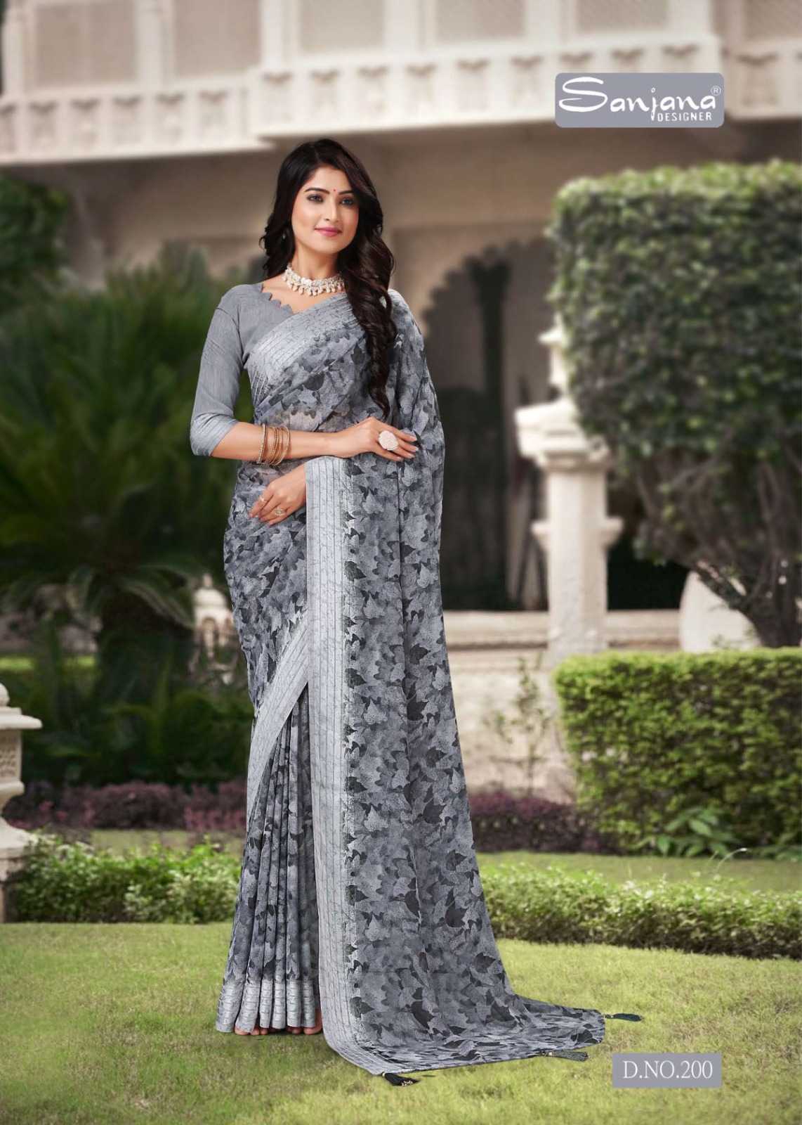 vitamin vol 17 by sanjana designer fancy adorable weightless sarees catalog