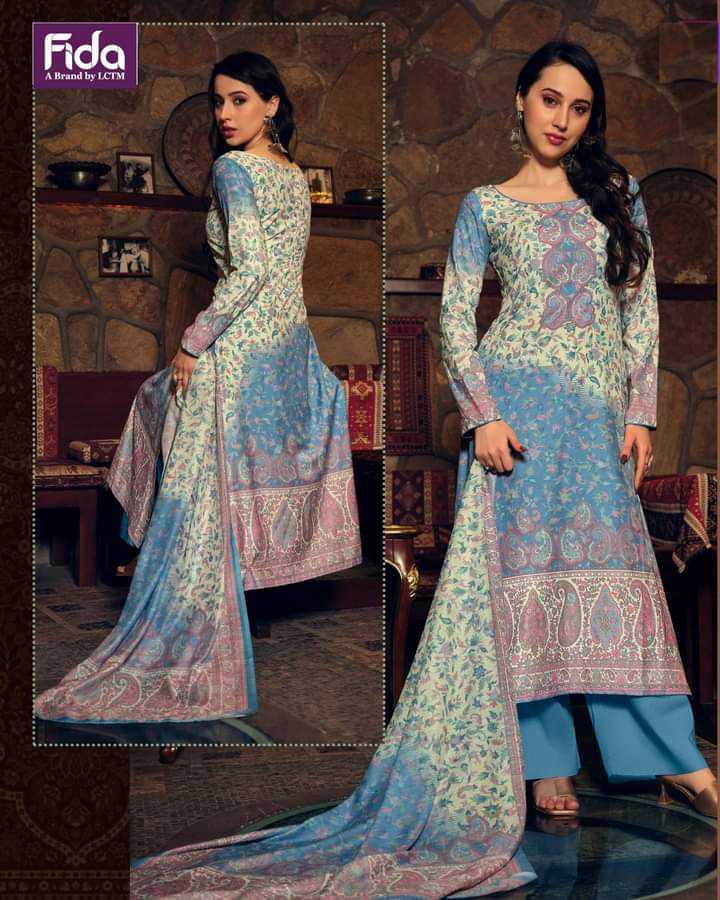 fida heritage digital print cotton pakistani salwar suit material