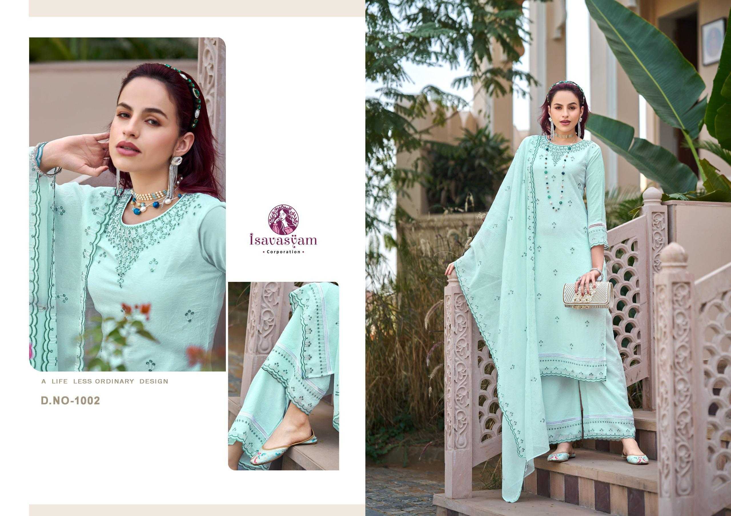 isavasyam palazzo house readymade designer fancy work occasion wear salwar kameez in plus size