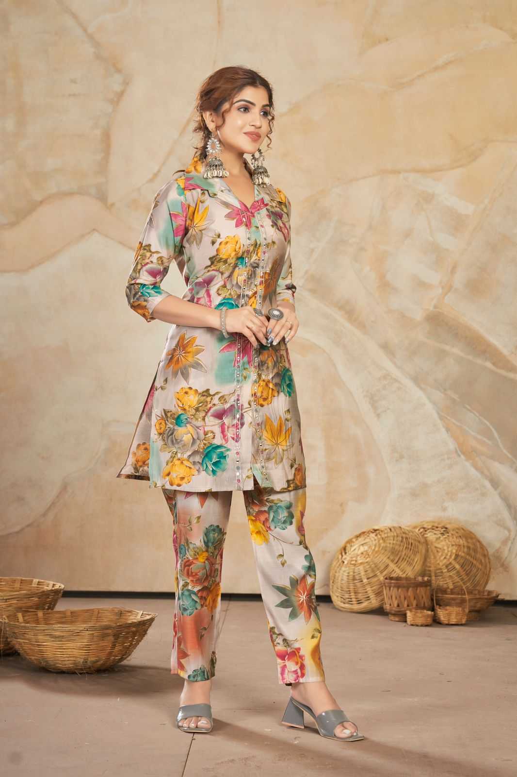 seamore super single 224 fullstitch fancy digital print cord set