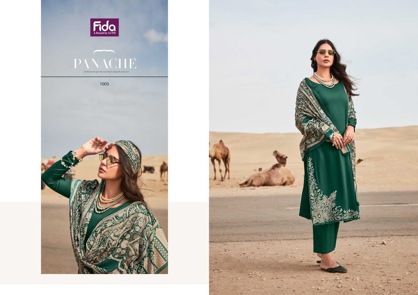 fida taksh brand new pakistani embroidery work unstitch suit