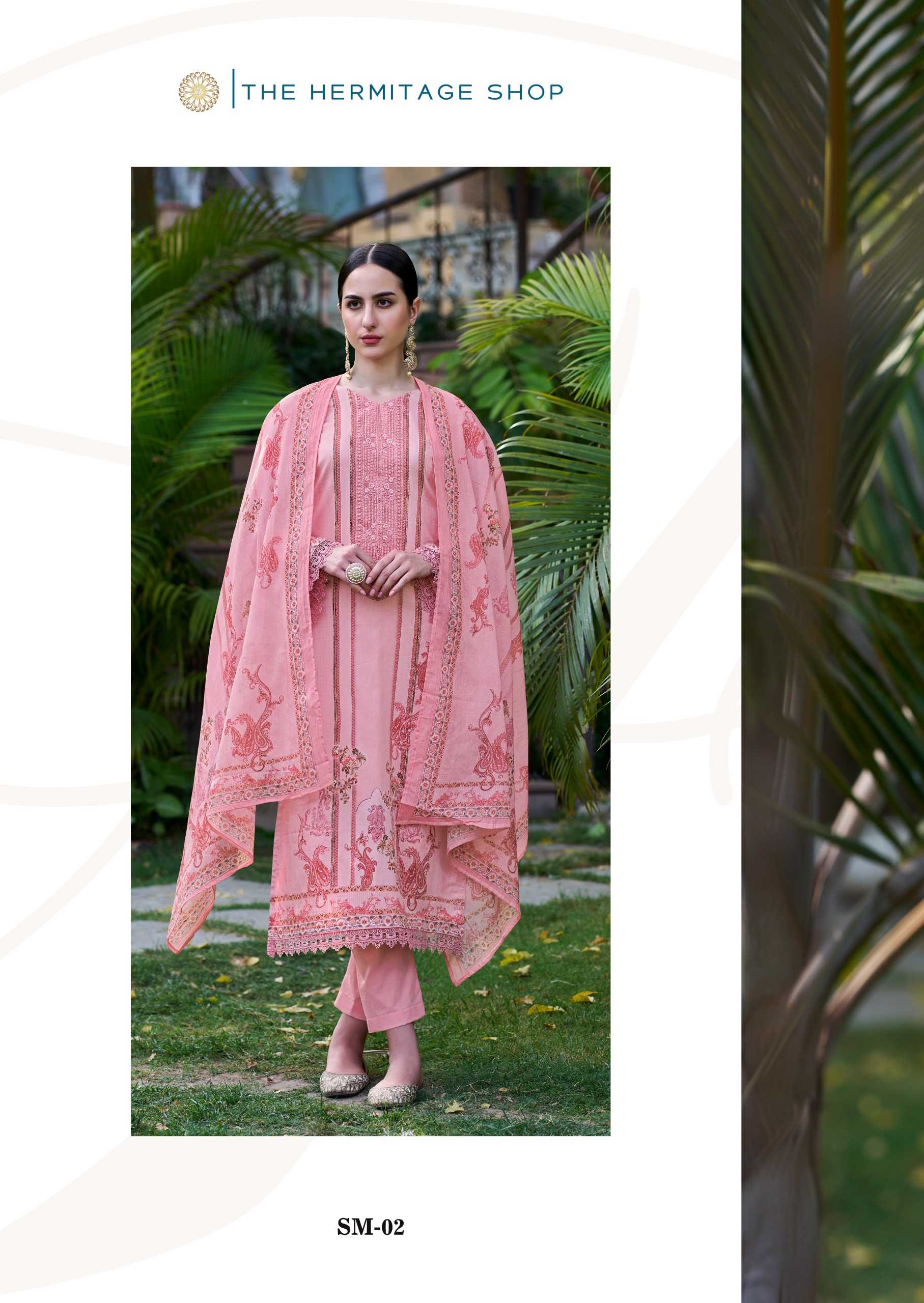 hermitage presents shamiana launch exclusive pakistani swiss lawn salwar kameez