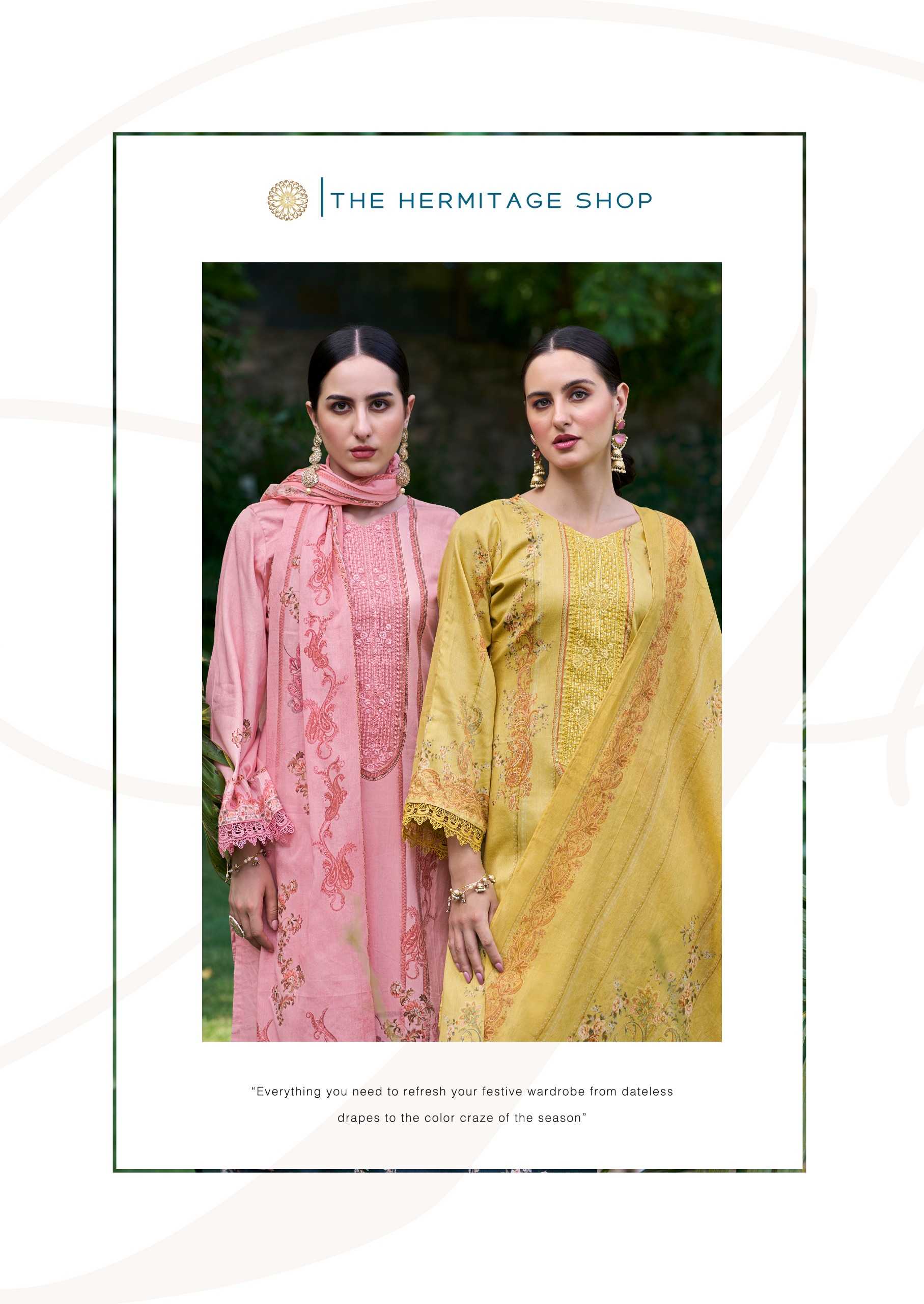 hermitage presents shamiana launch exclusive pakistani swiss lawn salwar kameez