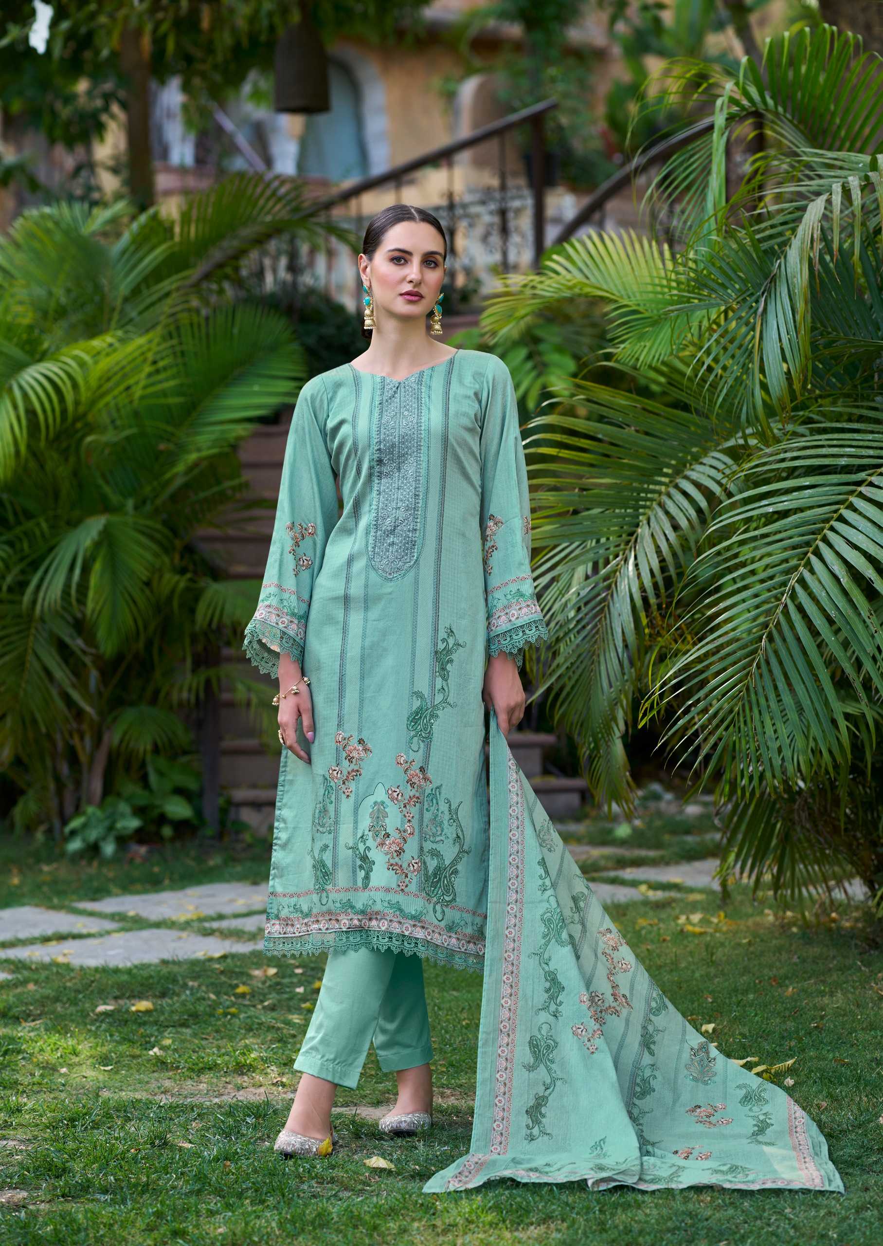hermitage presents shamiana launch exclusive pakistani swiss lawn salwar kameez