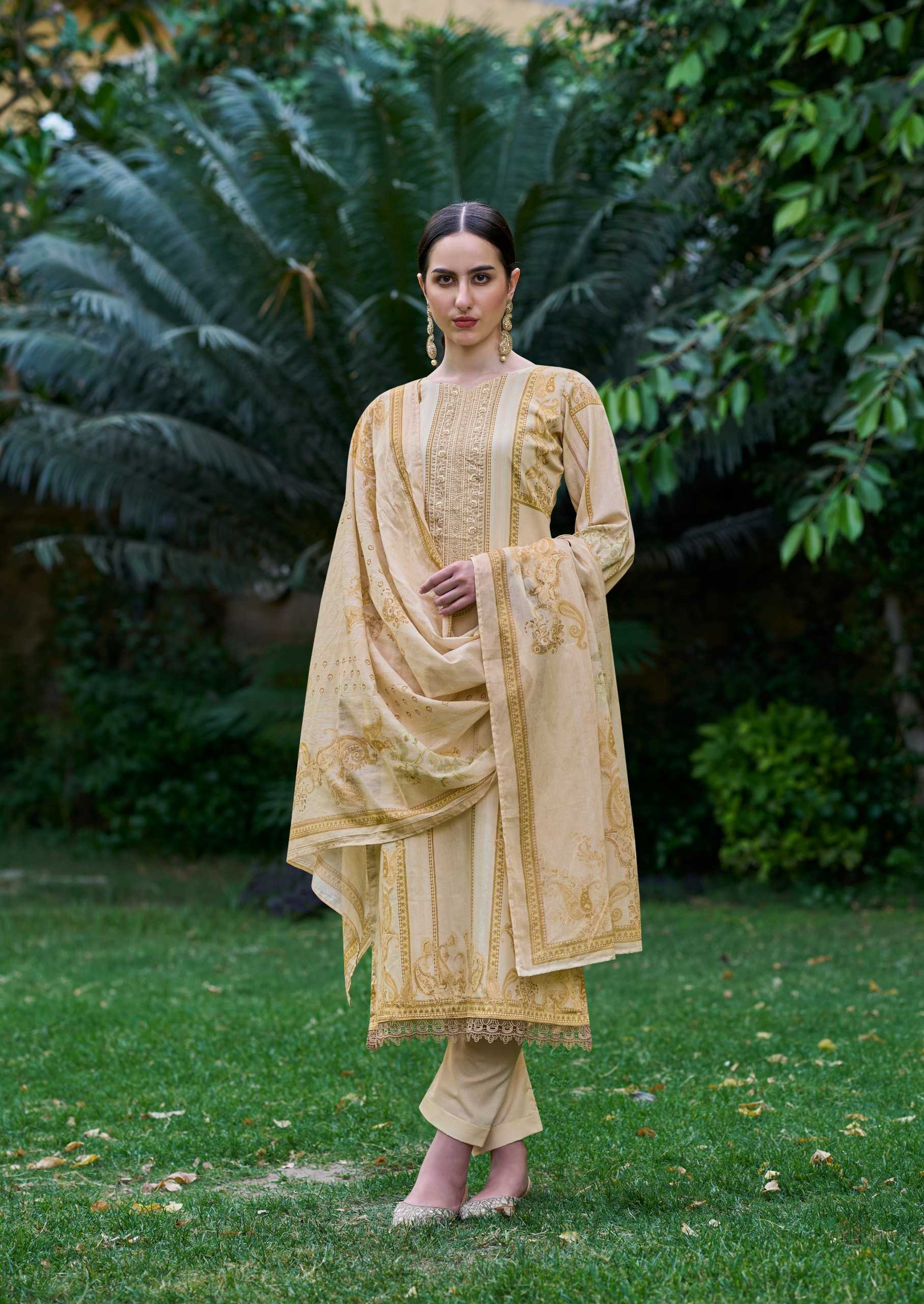 hermitage presents shamiana launch exclusive pakistani swiss lawn salwar kameez