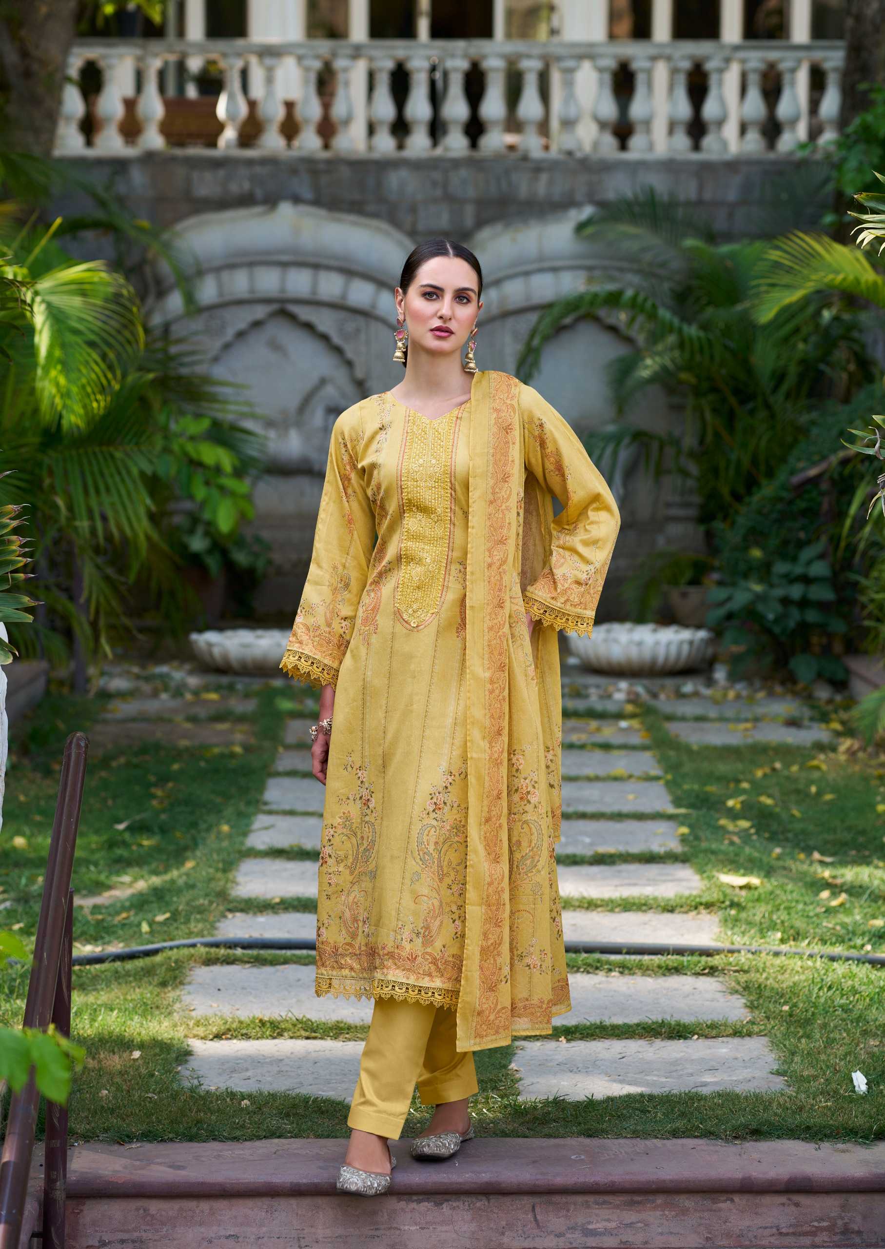 hermitage presents shamiana launch exclusive pakistani swiss lawn salwar kameez
