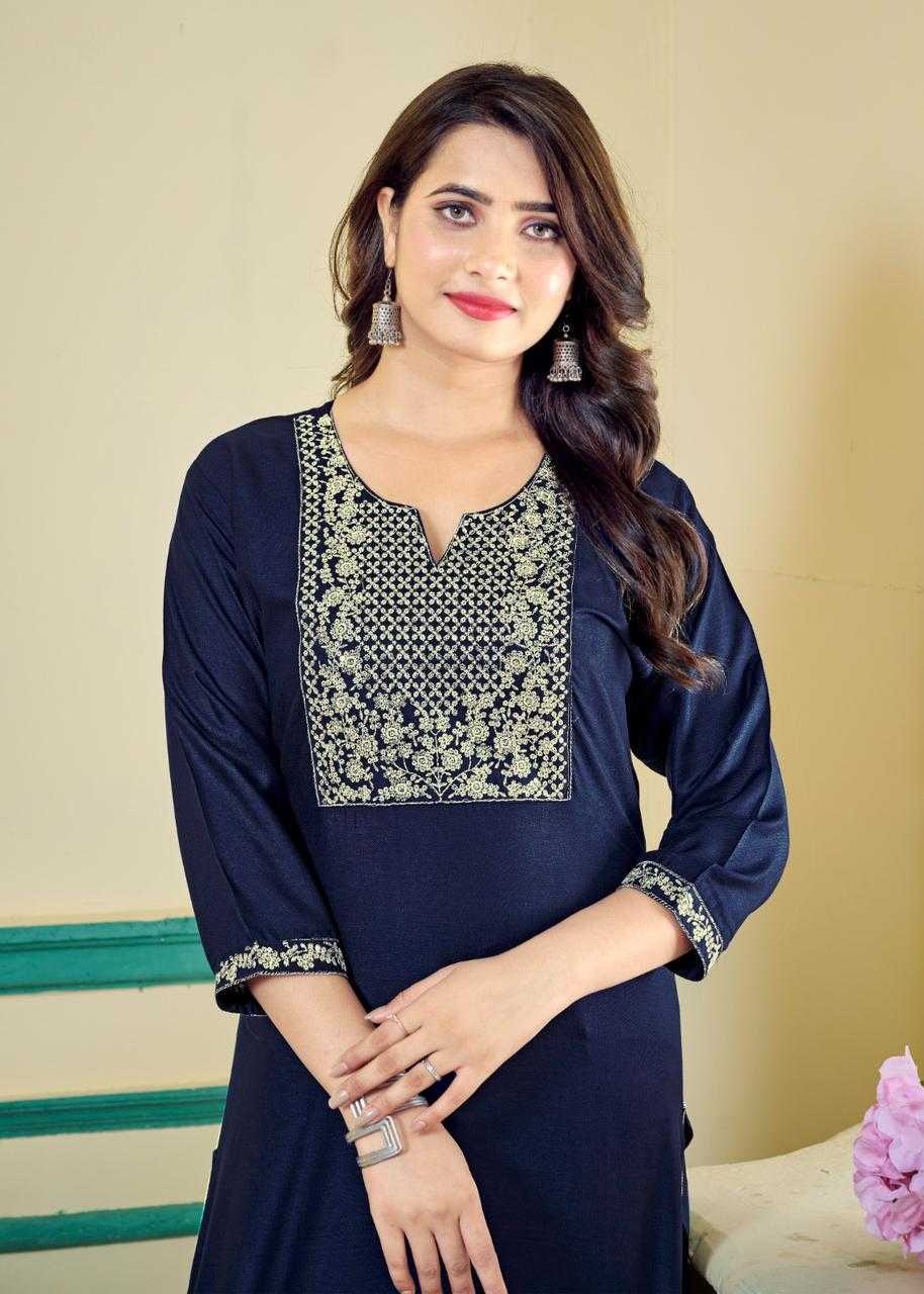 PR POORVI VOL 2 PLUS SIZES RAYON KURTIS