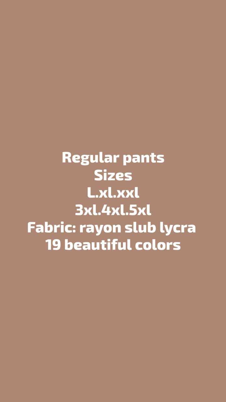 pr regular pants new launch fancy rayon big size fully stitch catalog for bet rate