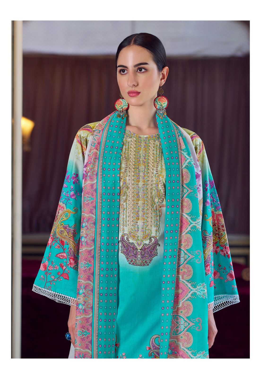 meraki by ther hermitage lawn summer wear ladies suits