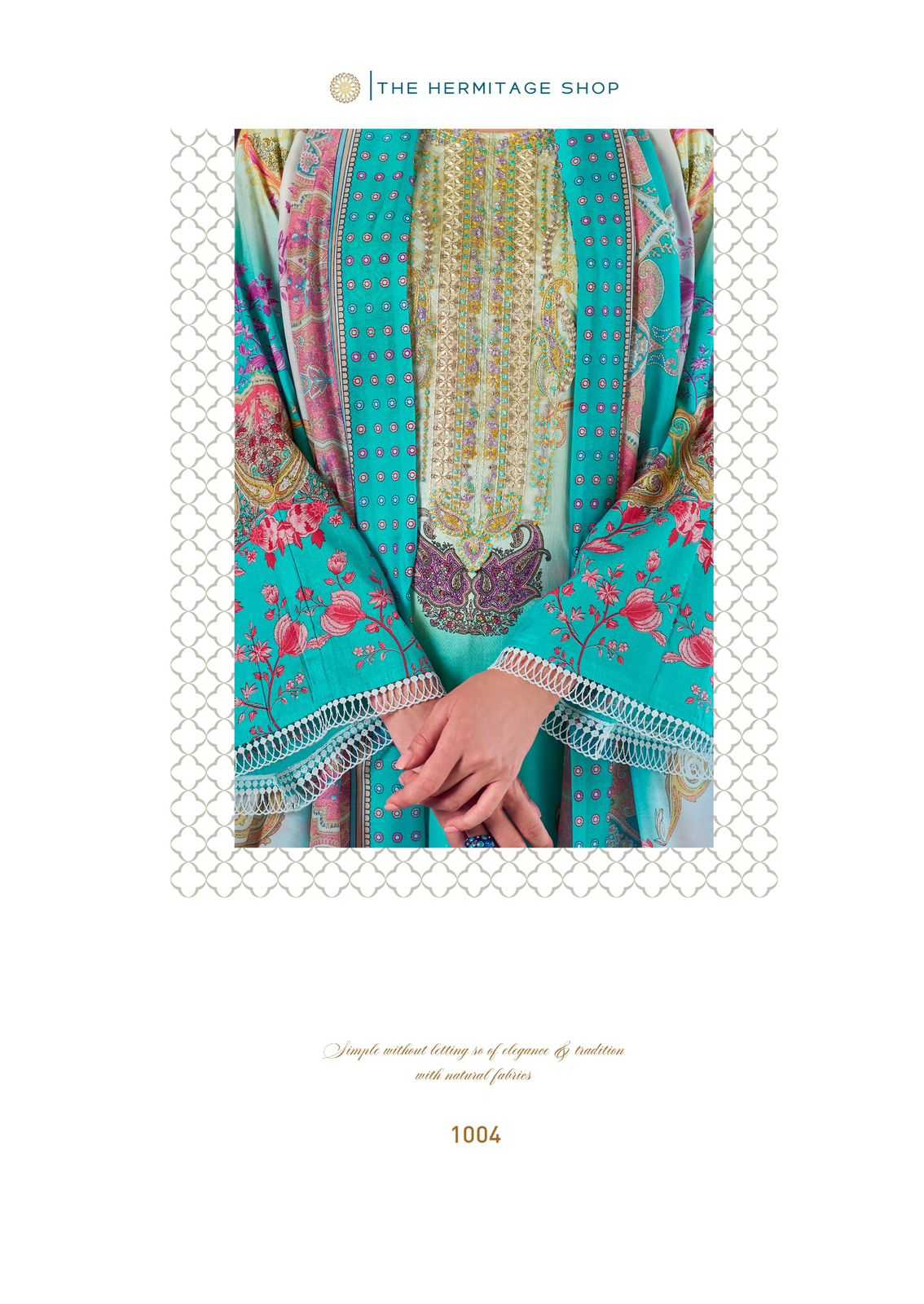 meraki by ther hermitage lawn summer wear ladies suits