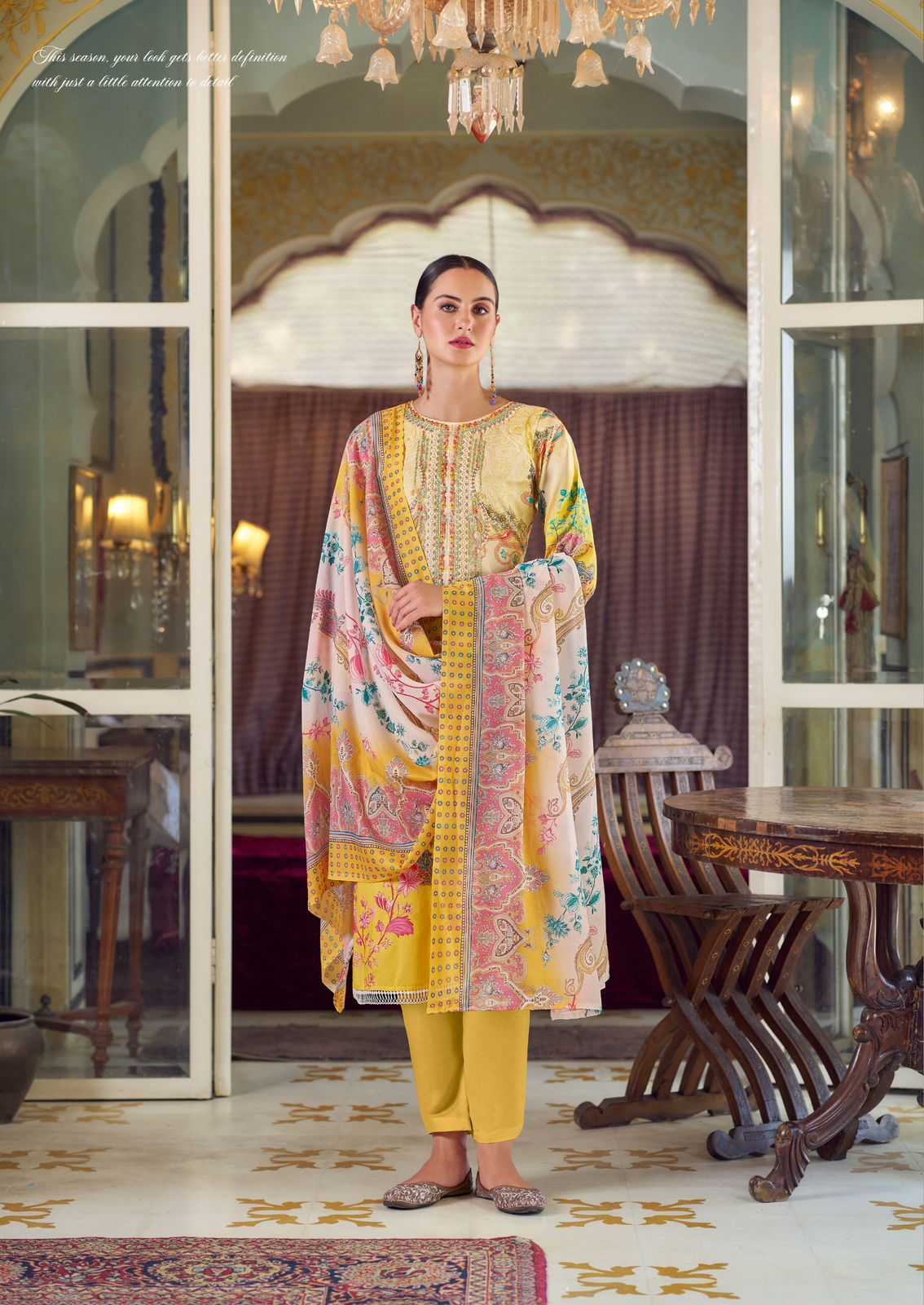 meraki by ther hermitage lawn summer wear ladies suits