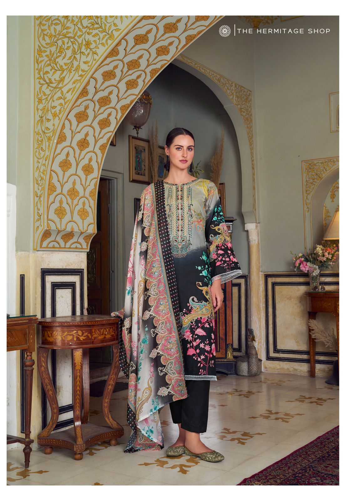 meraki by ther hermitage lawn summer wear ladies suits