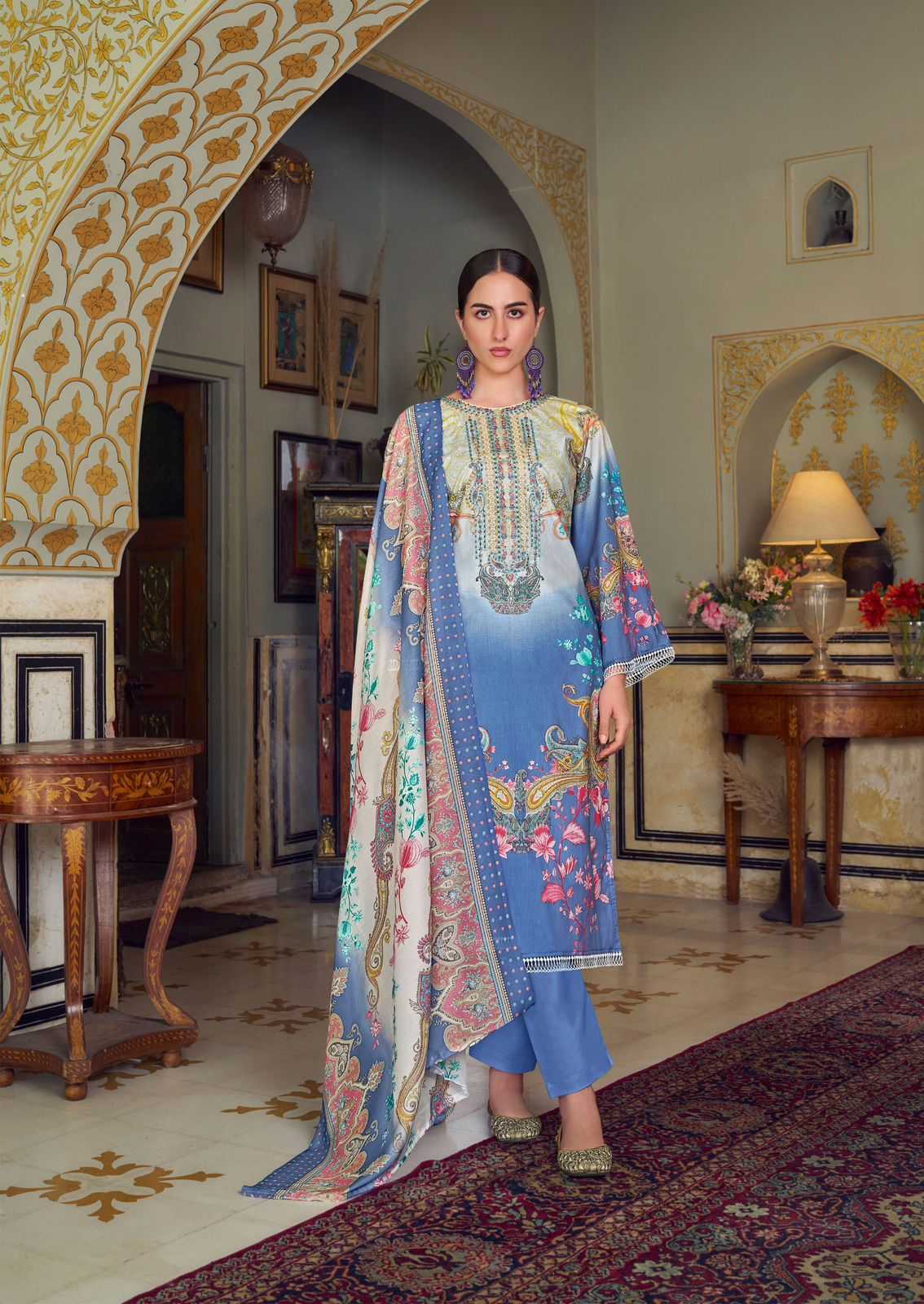 meraki by ther hermitage lawn summer wear ladies suits